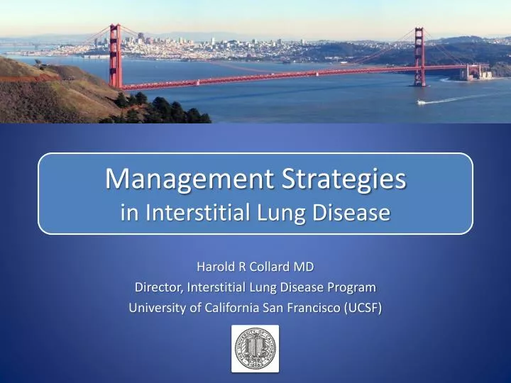 management strategies in interstitial lung disease