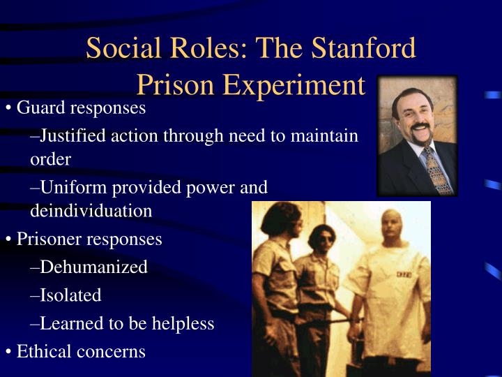 social roles the stanford prison experiment