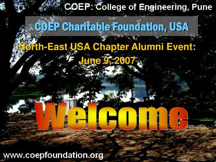 coep charitable foundation usa
