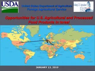 Opportunities for U.S. Agricultural and Processed Food Products in Israel