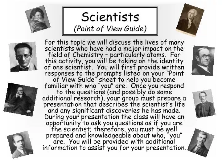 scientists point of view guide