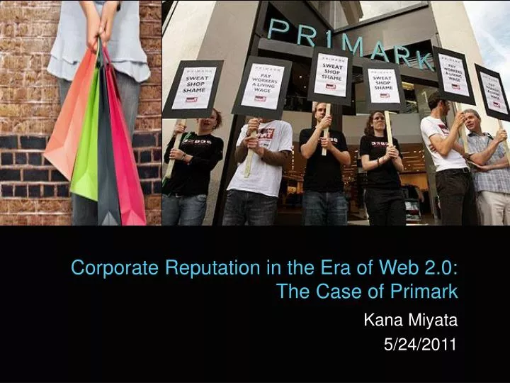 corporate reputation in the era of web 2 0 the case of primark