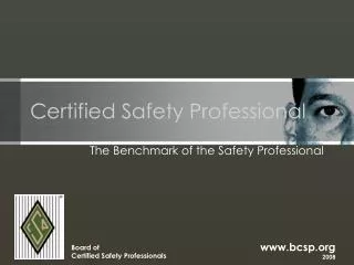 Certified Safety Professional