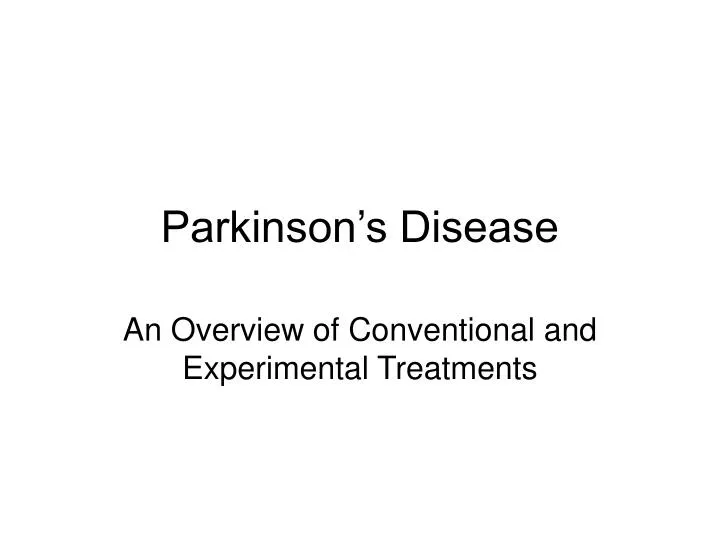 parkinson s disease