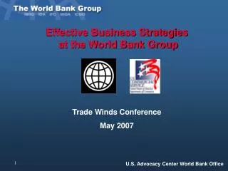 Effective Business Strategies at the World Bank Group