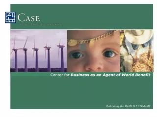 Center for Business as an Agent of World Benefit