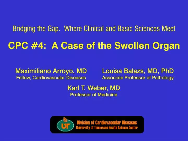 cpc 4 a case of the swollen organ