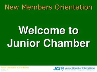 Welcome to Junior Chamber