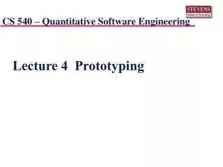 Lecture 4 Prototyping