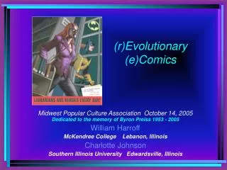 (r)Evolutionary (e)Comics