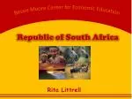 Republic of South Africa - slide 1