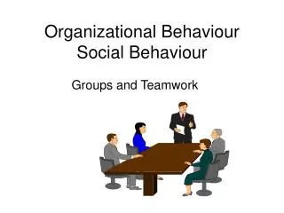 Organizational Behaviour Social Behaviour