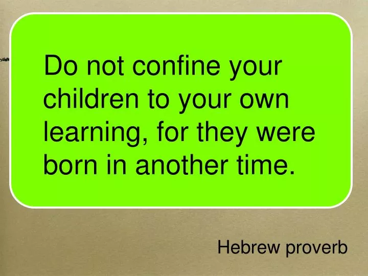 hebrew proverb