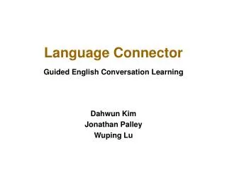 Language Connector
