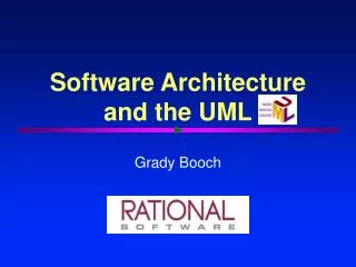 Software Architecture and the UML