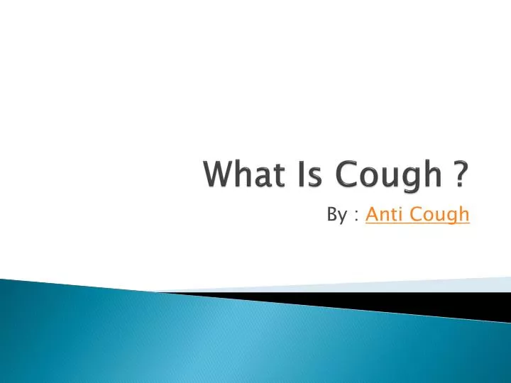 what is cough