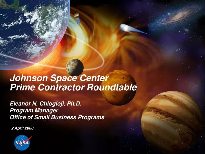 johnson space center prime contractor roundtable