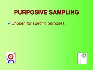 purposive sampling