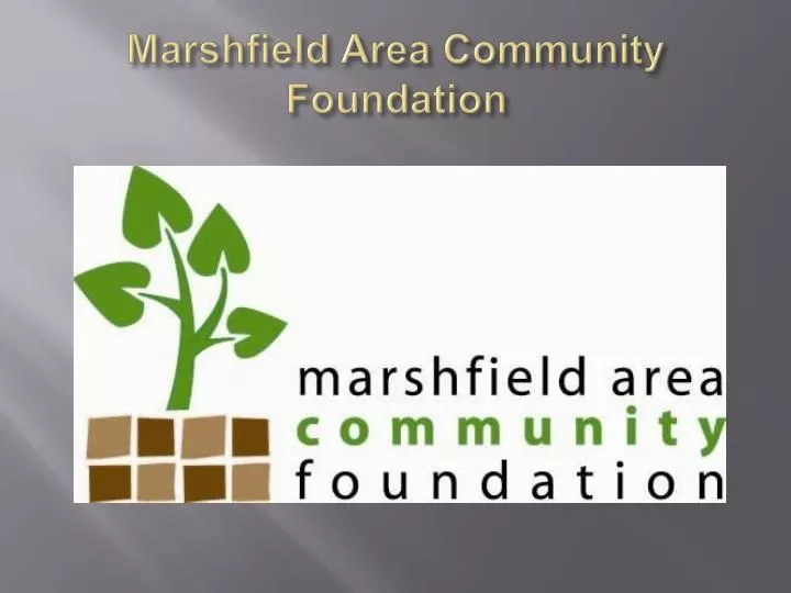 marshfield area community foundation