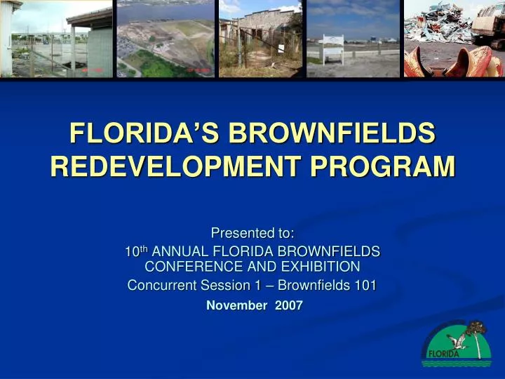 florida s brownfields redevelopment program