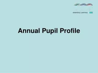 Annual Pupil Profile