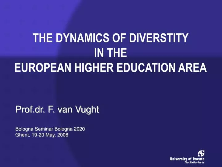 the dynamics of diverstity in the european higher education area