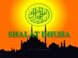 SHALAT DHUHA