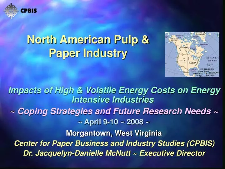 north american pulp paper industry