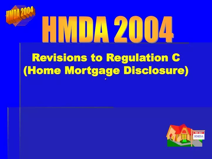 revisions to regulation c home mortgage disclosure