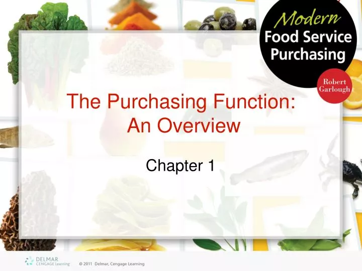 the purchasing function an overview