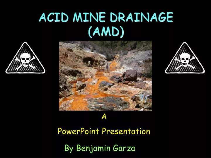 acid mine drainage amd