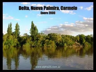 Delta, Nueva Palmira, Carmelo Enero 2006