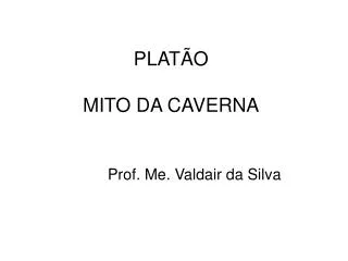 plat o mito da caverna
