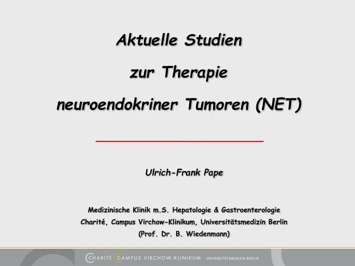 aktuelle studien zur therapie neuroendokriner tumoren net