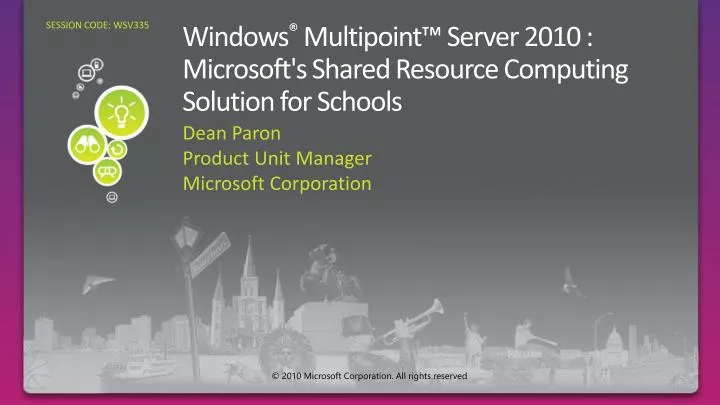 windows multipoint server 2010 microsoft s shared resource computing solution for schools