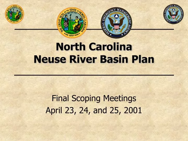 north carolina neuse river basin plan