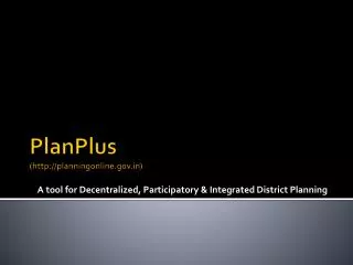 PlanPlus (planningonline)