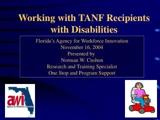 Working with TANF Recipients with Disabilities