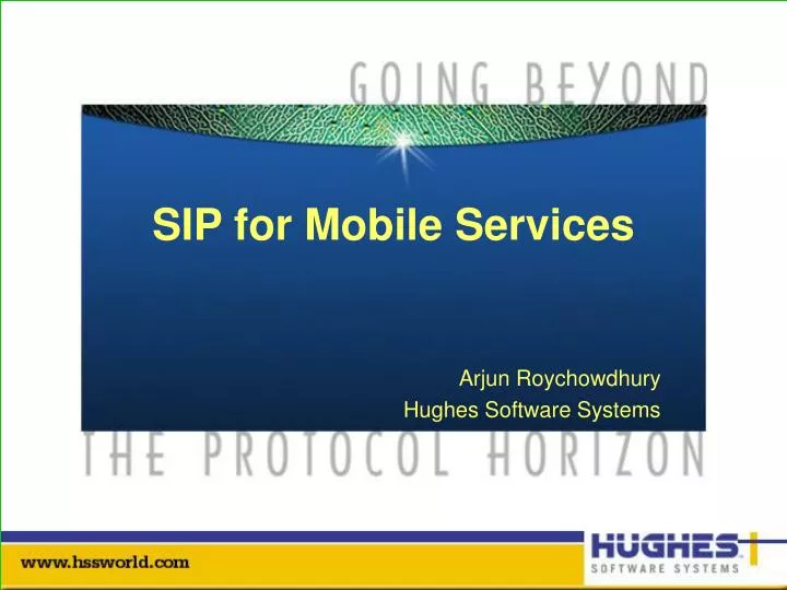 sip for mobile services