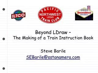Beyond LDraw – The Making of a Train Instruction Book