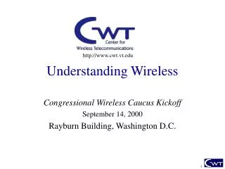 Understanding Wireless