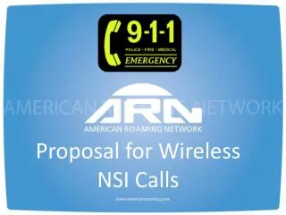 Proposal for Wireless NSI Calls