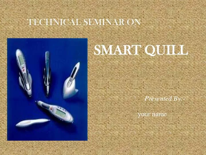 smart quill