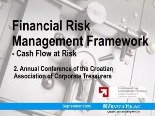 Financial Risk Management Framework - Cash Flow at Risk