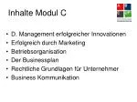 Inhalte Modul C - slide 1