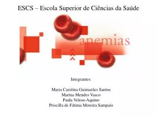 ESCS – Escola Superior de Ciências da Saúde