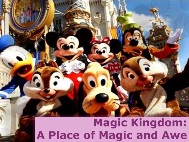 magic kingdom a place of magic and awe