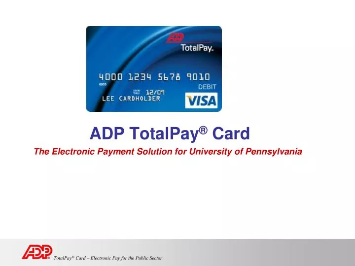 adp totalpay card