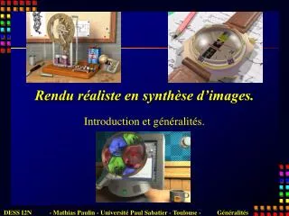 rendu r aliste en synth se d images