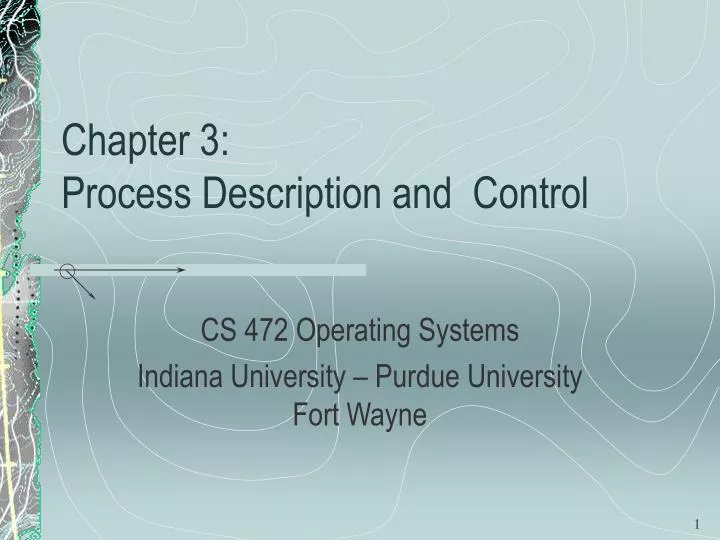 chapter 3 process description and control